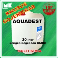 salee Aquadest / Aquades / Distilled Water / Air Suling - 20 Liter