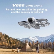 V666 Mini Drone With 4K Dual Camera Outdoor Indoor Intelligent Obstacle Avoidance Safe Flying Brushl