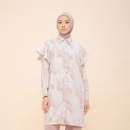 Zm Mecca Feat Fanny Fabriana - Xylia Beige Tunic - Jelita Indonesia - Geopark Belitung Edition