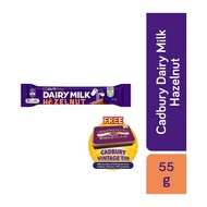 CADBURY Dairy Milk Hazelnut Chocolate 55G