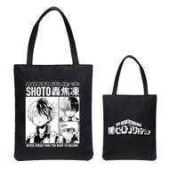 My Hero Academia Shopper bag Anime Cosplay Japanese MHA Shoto Print Canvas Handbag Casual Women Girl