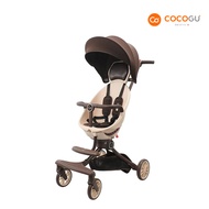 COCOGU รถเข็นเด็กปรับหมุนที่นั่งได้ พร้อมปรับเอนได้ถึง 5 ระดับ รุ่น V18 Baobaohao - V18 plus