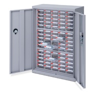 ตู้ประตูบานเปิดพร้อมกล่องอะไหล่ PS 75 ช่อง CD75D Toolma