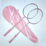 9 ️ ⃣ Zhibo Badminton Racket Iron Alloy Split 2 Pieces Adult Student Training Badminton Racket Set Z