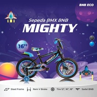 sepeda BMX 12inch anak umur 4-6 tahun merk MIGHTY musik dan lampu