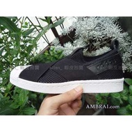 【AMBRAI 恩倍】 adidas superstar slip on 繃帶鞋 襪套 懶人 貝殼 BY2884 金標