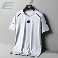 MALAYSIA ELGINI Men's Sports Jersey Short-sleeved Tops Sweat-absorbent And Breathable Fabrics Soft A