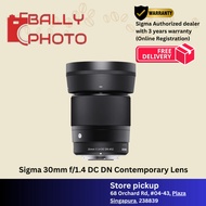 Sigma 30mm f/1.4 DC DN Contemporary Lens I Sigma SG Warranty