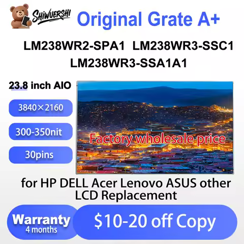 Original New A+ 23.8" Lcd Screen LM238WR2 SPA1 (SP)(A1) LM238WR3-SSC1 LM238WR3 SSC1 SSA1 (SS)(C1) (S