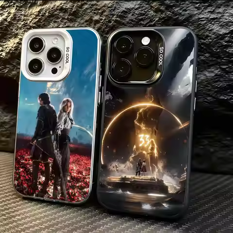 Game C-Clair Obscur Expedition 33 Phone Case For iPhone 17 16 15 14 13 Pro Max Air Hard Matte Shockp