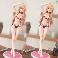 My Dress-Up Darling Marin Kitagawa 24cm PVC Anime Figure Marin Kitagawa Bikini Action Figure Adult C