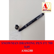 Snowman DRAWING PEN FT 700 0.05
