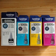 Brother Ink BT6000BK BK M C Y 100% Original