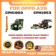 For Oppo A3S CPH1803 / A3S CPH1853 A12E Charging Board Charging USB  Port Flex Mic Board