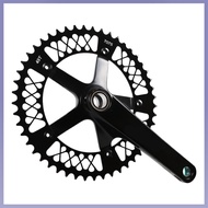 【New Product】Aluminum alloy hollow integrated crank 144BCD fixed-gear 49T chainring