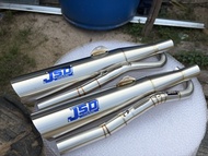 ท่อJSD เลสทั้งใบ125 คอ110i 2021-2026 (ป้ายไดร์สี) 2V 4V