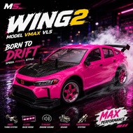 DMAX RC Drift Truck 4WD 70KM/H Rechargeable Remote Control Racing Car Big Size RC Pickup