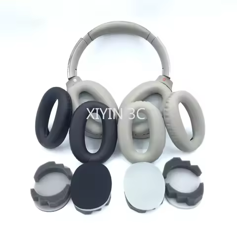 Suitable for Sony WH-1000XM2 XM3 WH-1000XM4 Headphones Replacement High Quality Foam Ear Pads Cushio
