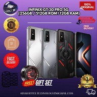 MYSET NEW ORIGINAL INFINIX GT30 PRO 5G | GT 30 PRO 5G NEW | 12GB RAM + 256GB/512GB | 1 YEAR INFINIX 