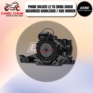 PHONE HOLDER L2 L2-X1 / L2-X2 TB (WING SHOCK ABSORBER) HANDLEBAR / SIDE MIRROR