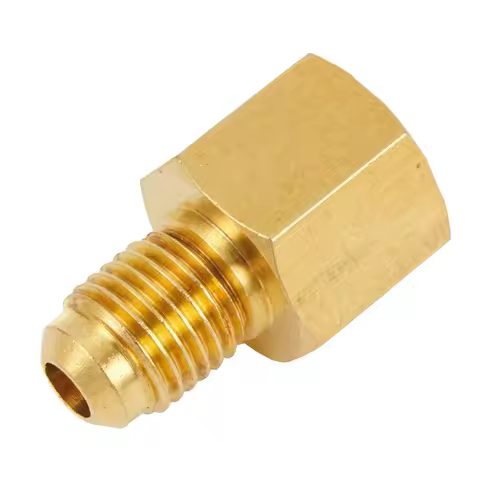 1/4'' SAE AG To G1/4'' IG Nitrogen Adapter Refrigeration Charging Adapter Brass Support Fittings For