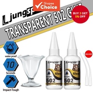 General-purpose 502 Glue is a powerful, fast-drying adhesive that can bond materials such as iron, p