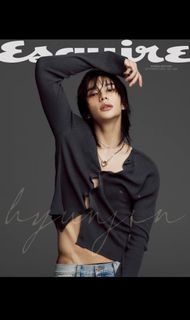 hyunjin esquire korea雜誌 stray kids 黃鉉辰