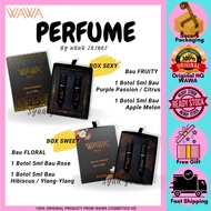 Wawa Cosmetics Perfume Travel Set | 5ml | Wangi | Tahan Lama | Wuduk Friendly | Minyak Wangi Lelaki 