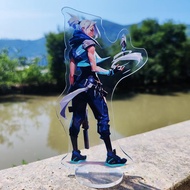 Figur Game Valorant Sage Killjoy Jett Sova Cypher Raze Cosplay Pelat Model Akrik Tanda Berdiri Gantu
