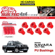 SUSTEC Navara D40 
Polyurethane Rear Leaf Spring Bush leaf spring bush leaf spring bush