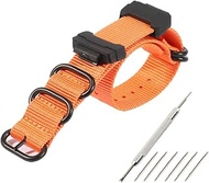 WRISTARMOR 16mm Adapters and HD Conversion RAF Nylon Watch Strap Kit Replacement for GShock DW-5600 