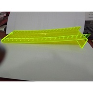 Akrilik kartu perdana / warna hijau stabilo 3mm