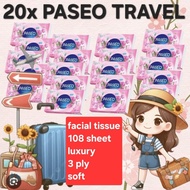 20x PASEO TRAVEL ELEGANCE 108 SHEET 3 PLY