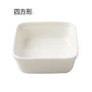Japanese creative white ceramic sauce dish seasoned with vinegar sauce dishes in the kitchen hot pot