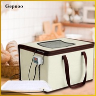 [Gepnoo] Bread Proofer Foldable with Handle, Dough Proofer Temperature Control for Restaurant, Bakin