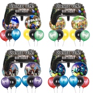 [SG] Fortnite Game Foil Balloons Birthday Party Festive Decoration Craft Party sets toys toy for kids birthday gift