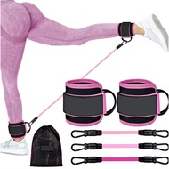 Ankle Resistance Bands With Cuffs Glutes Workout Equipment Legs Resistance Bands For Kickbacks