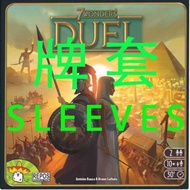 Card Sleeves: Seven Wonders: Duel Board Game 7 Wonders Duel Allin 20 Silk Matte Card Sleeves