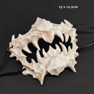 Mô hình mặt nạ xương 3D cosplay phục trang Halloween trang trí ngoại cảnh DIY