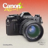 Kamera Analog Canon AE-1 AE1 kit 35-70 New FD Super Mulus Normal New