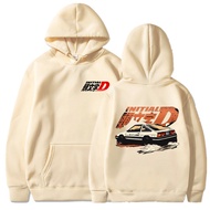 JDM Automotive car hoodie AE86 -Manga Hoody Redsuns Cartoon Sweatshirts Anime Initial D Hoodie