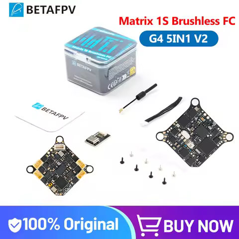 BETAFPV Matrix 1S Brushless 5in1 II AIO Flight Controller 12A ESC for Air65 II/ Air75 II/ Meteor65 P