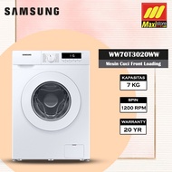 Samsung WW70T3020WW Mesin Cuci Front Loading [7 Kg] - Garansi Resmi