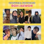 ROH JAEWON UNOFFICIAL PHOTOCARD/ KOREAN DRAMA ACTOR/ KOREAN AKTOR PHOTOCARD/ KOREAN ACTRIS