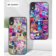 Glossy Hardcase 90s For VIVO Y17s Y35 5g Y36 Y27 Y76 V27 Y02 Y20 Y50 Y30 Y12s Y51 2020 Y53s V23e V23