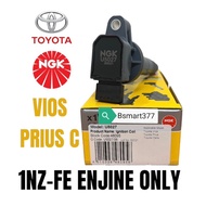 Toyota ngk ignition coil plug coil vios ncp42 ncp93 ncp150/prius c nhp10 1nzfe enjine u5027 90919-02