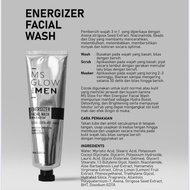 FACIAL WASH MS GLOW MAN / Energizer Facial Wash MS GLOW MAN