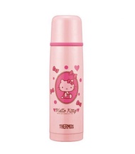 THERMOS 膳魔師 不鏽鋼真空保溫瓶 FDX-500-LPK  Hello Kitty 粉色  470ml  1個