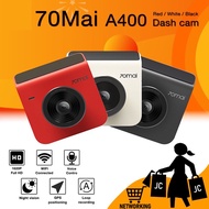 70mai A400 Car Recorder Dash Cam QHD 1440P Rear Cam Night Vision 145 FOV WDR App Control Smart Engli