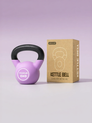 TEZEWA | Solid Cast Iron Kettlebell 6kg